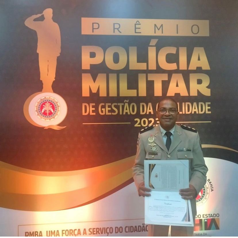 Sob a liderança do Major PM Robson Lopes Calmon, o CPM Anísio Teixeira é reconhecido por Excelência e Qualidade em Prêmio da PMBA