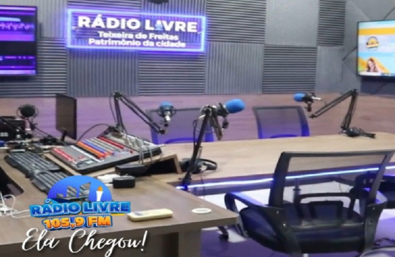 Inauguração da Rádio Livre FM 105,9 de Teixeira de Freitas promete encantar os ouvintes