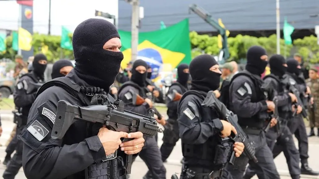 Batalhão de Operações Policiais Especiais da Polícia Militar de Pernambuco. • Facebook/Polícia Militar de Pernambuco